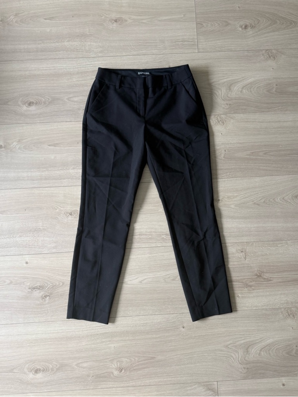 Express Black Dress Pants - Slim Tailored